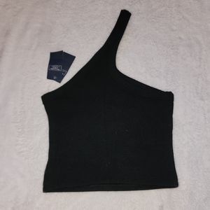 Abercrombie & Fitch One Shoulder Crop Top